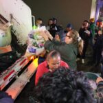 En pijama y a altas horas de la noche, Almárcigo Sur recibe el programa de recolección de basura